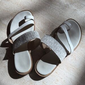 Michael Kors logo  strap Sandals